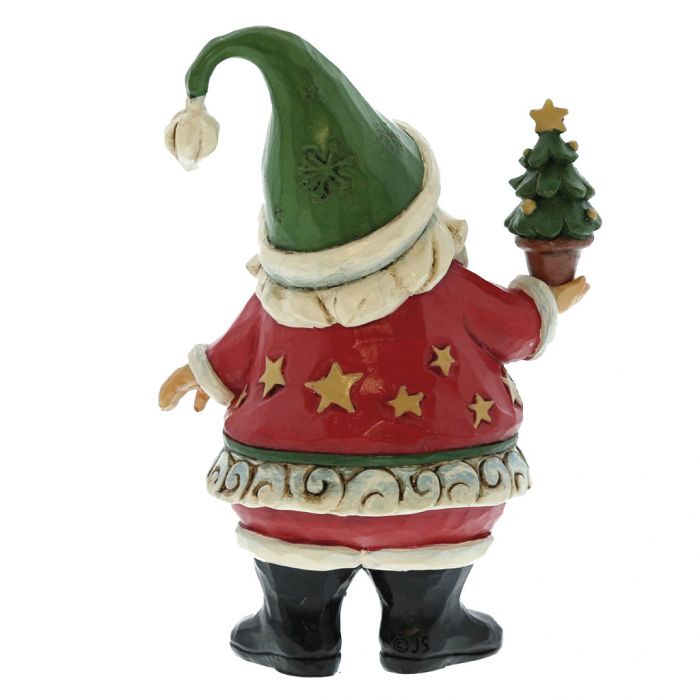 Jim Shore Mini Santa Holding Tree - Christmas KZN