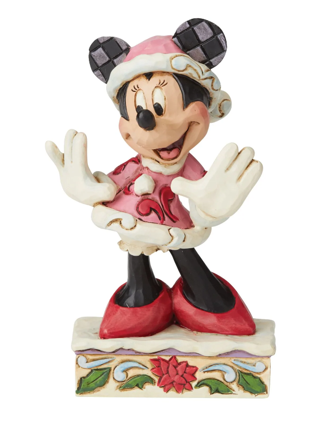 Jim Mini Mouse Jim Shore - Minnie Mouse Christmas Figurine - Christmas KZN